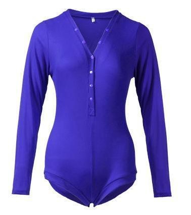 blue long sleeve adult onesie abdl jumper romper bodysuit jumpsuit knit warm pajamas pjs cgl mdlb dd/lg little space fashion by ddlg playground