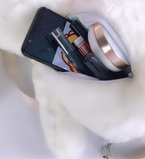 Creepy Evil White Bunny Rabbit Backpack Cards Poker – DDLG Playground