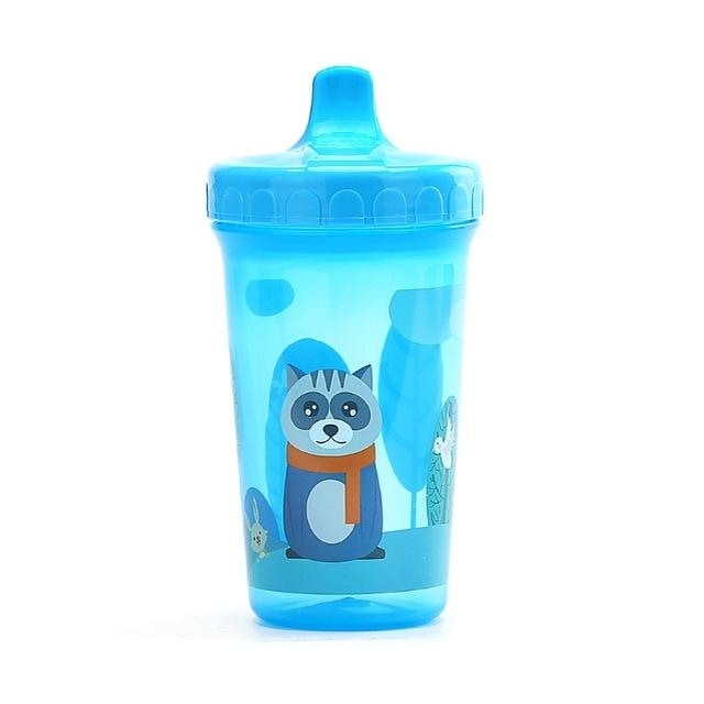 Blue Raccoon Sippy Cup Juice Water Bottle Drinking Glass ABDL CGL Kink Age Play Adult Baby by DDLG Playground