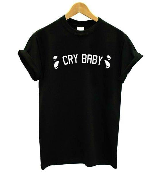 kawaii cry baby tears t-shirt short sleeves shirt tee top little space fashion cute aesthetic abdl cgl by ddlg playground