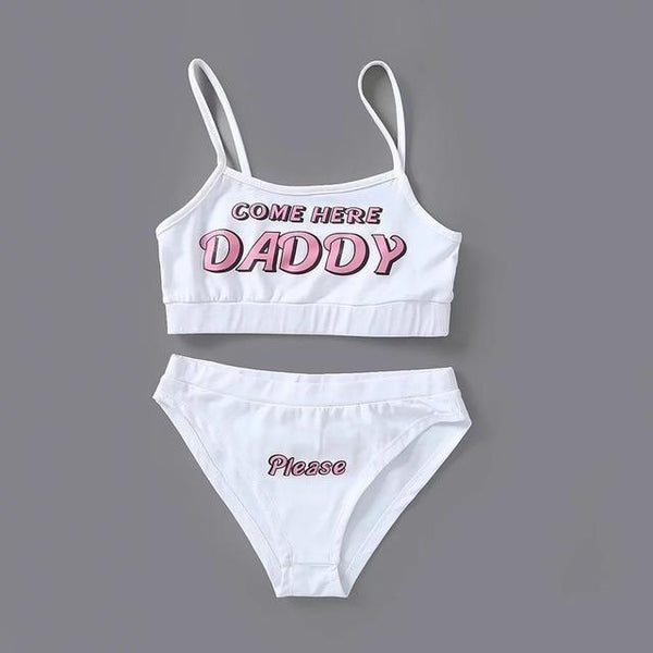 Come Here Daddy Crop Top Tank Shirt Cute Kawaii Y2K DDLG Playground Come Here Daddy Crop Top Tank Shirt Cute Kawaii Y2K DDLG Playground