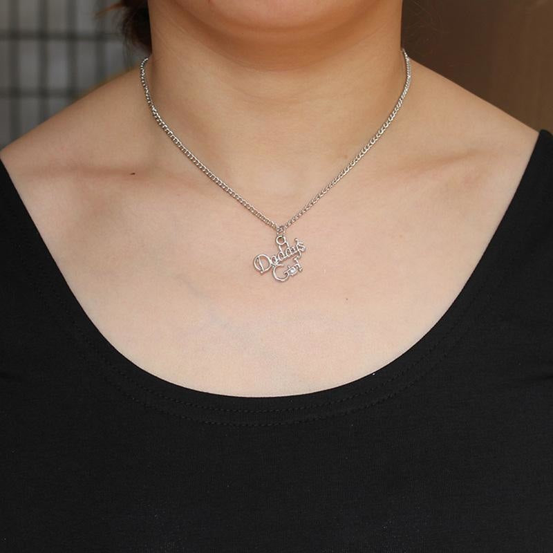 Daddy's Girl Necklace 18K Gold Plated Pendant ABDL DDLG Playground