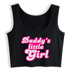Daddy’s Little Girl Tank - barbie, barbie girl, daddy dom, fetish, kink