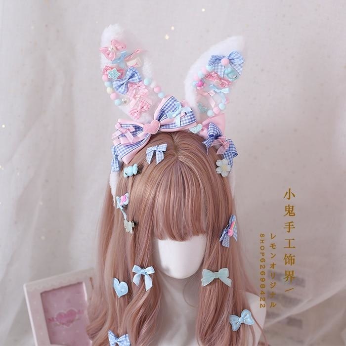 Decora Handmade Bunny Ears - accessories, baby bun, bunny ear, ear headband, ears