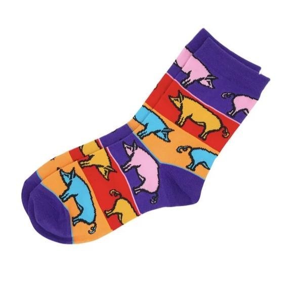 Dino Sockies - Colorful Piggy - socks