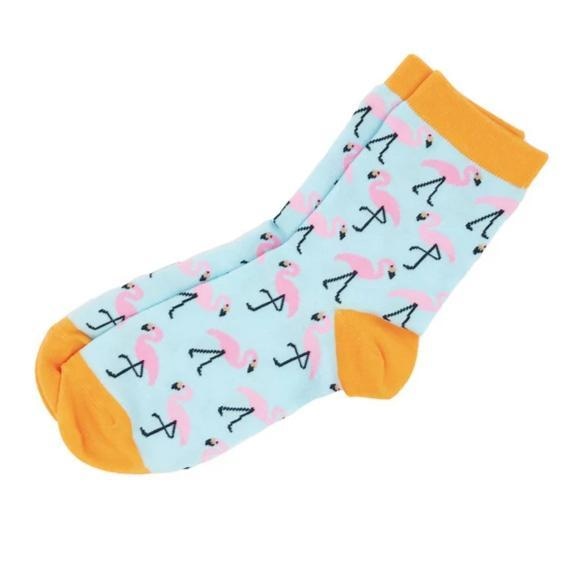 Dino Sockies - Flamingos - socks