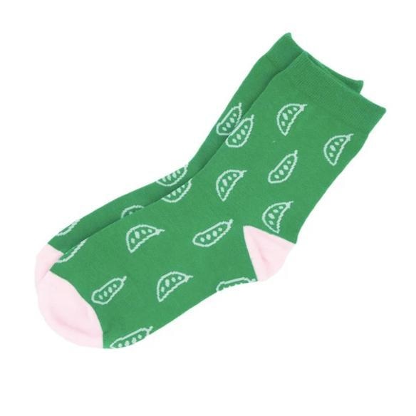 Dino Sockies - Green Pea - socks