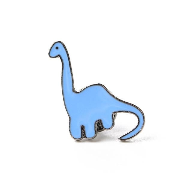 Blue Dinosaur Enamel Pins Lapel Brooch Kidcore Youthful Little Space CGL ABDL by DDLG Playground