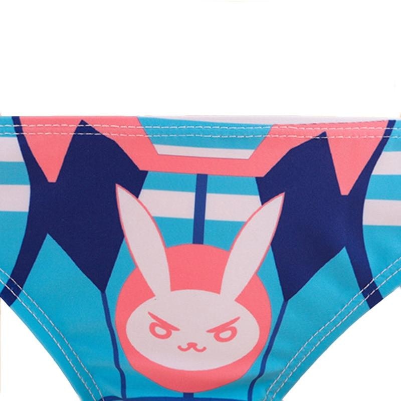 DVA Bikini & Stocking Set - baby bun, bikini, bunny ear, ears, dva