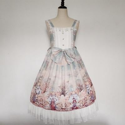 Forest Fairy Lolita Dress - dresses, egl, elf, elven, fairies