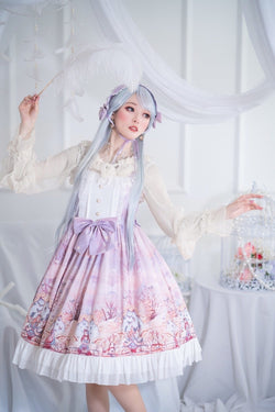 Forest Fairy Lolita Dress - Purple / M - dresses, egl, elf, elven, fairies