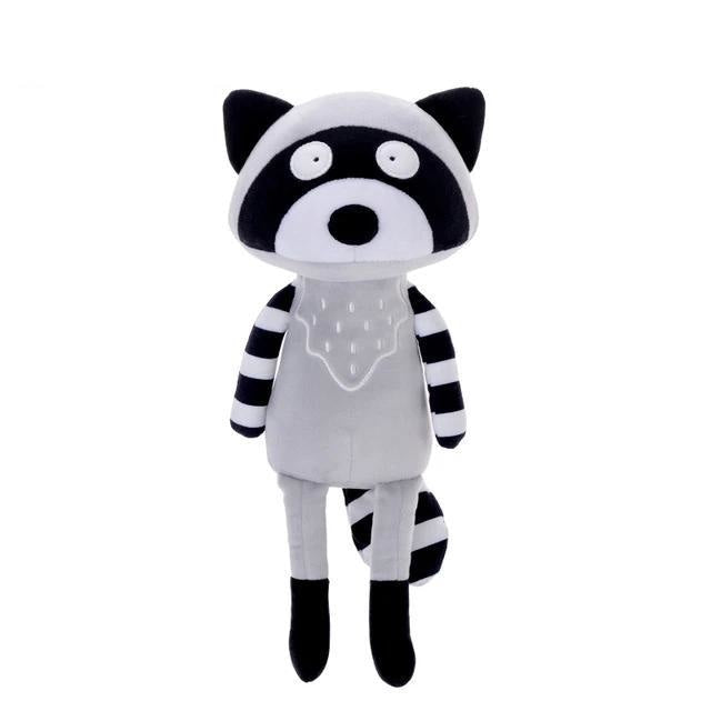 Fox & Coon Plushies - Black Raccoon - plush
