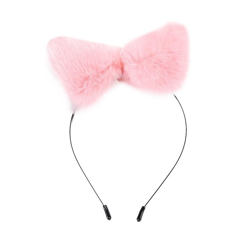 Furry Fox Ears Headband Kawaii Cute Cosplay Costume – DDLG Playground