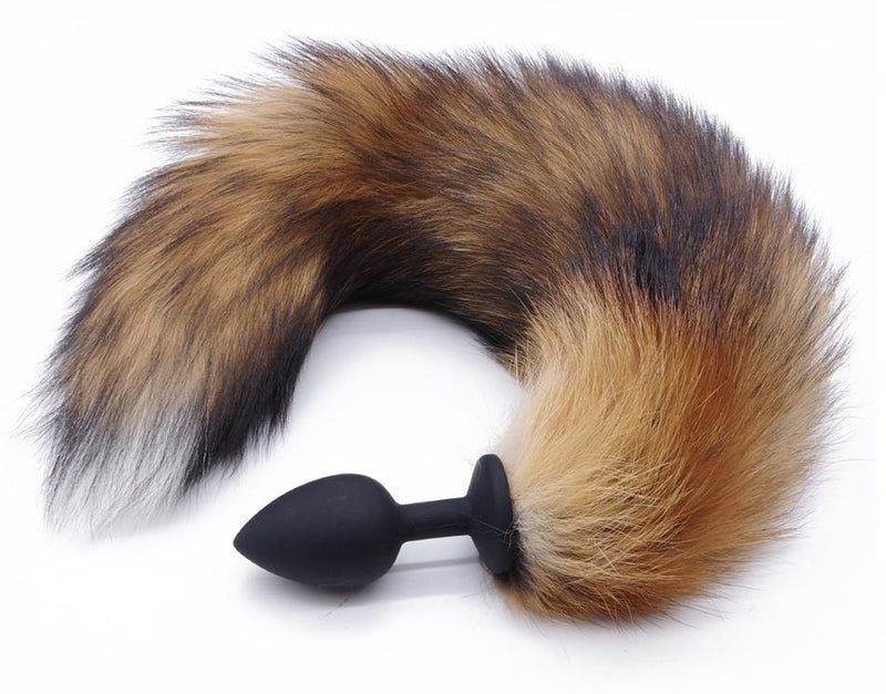 Furry Fox Tail Plug Pet Play Butt Plugs Toy DDLG Playground Furry Fox Tail Plug Pet Play Butt Plugs Toy DDLG Playground