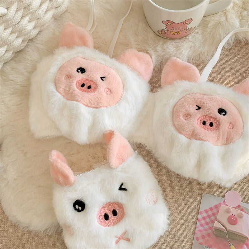 Furry Pig Lingerie Set - lingerie set, sets, oink, pig, piggy