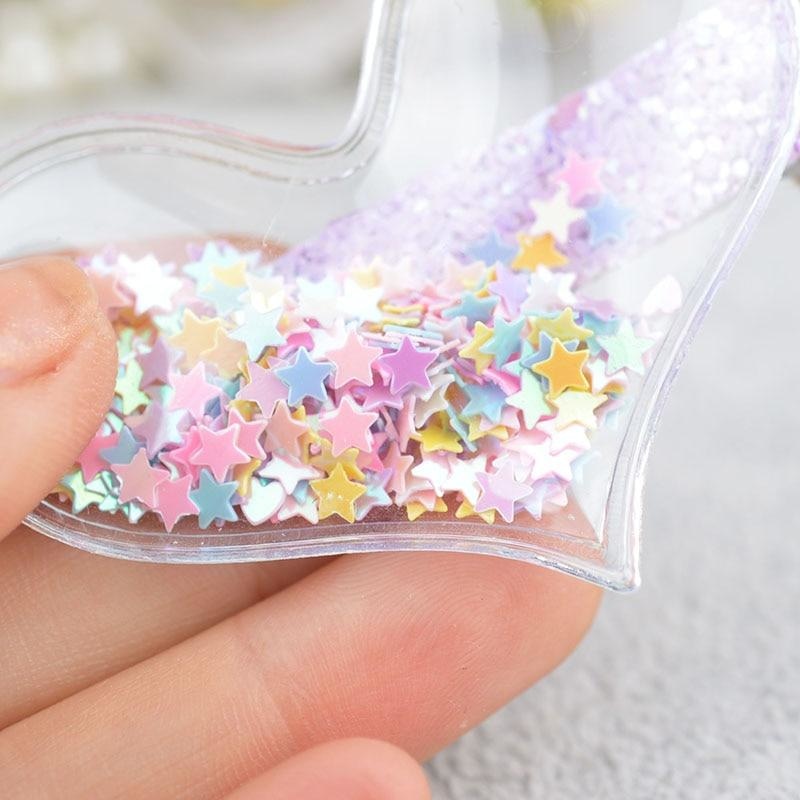 Glitter Confetti Clippies - hair clips