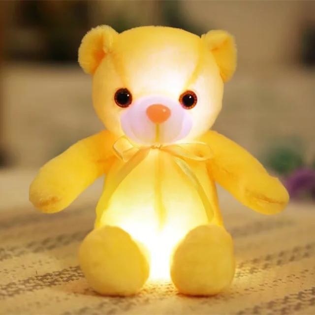 Glowing Teddy Bear Plush Stuffed Animal LED Light – DDLG Playground