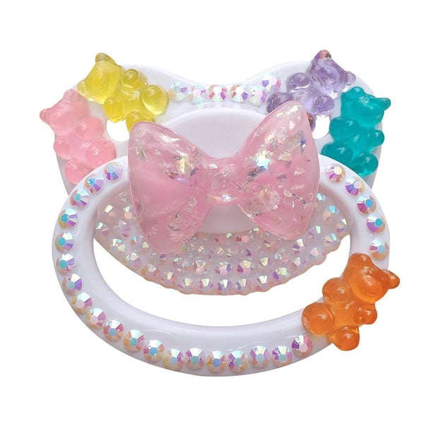 Gummy Bear Deco Pacifier - abdl, adult baby, baby pacifiers, binkie, binkies