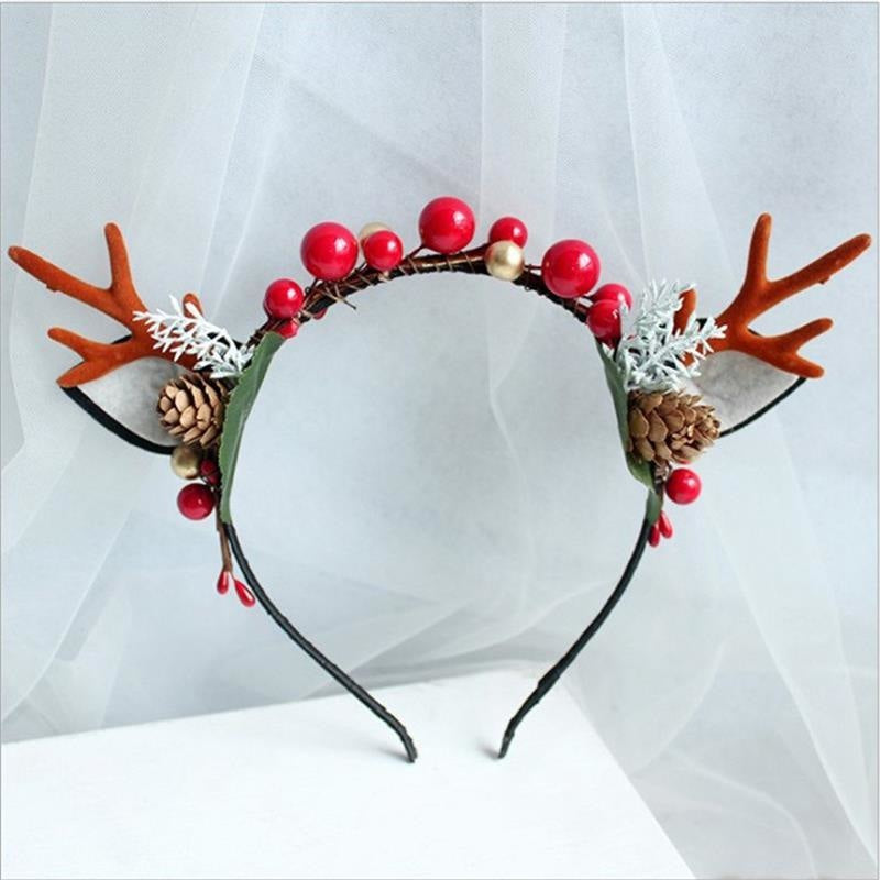 Handmade Reindeer Antlers - headband