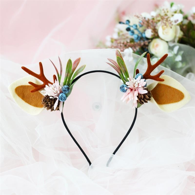 Handmade Reindeer Antlers - headband