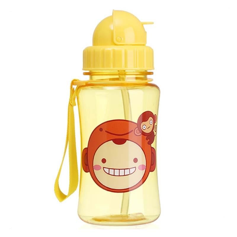 Happy Monkey Bottle - Yellow - ab dl, abdl, adult baby, bottle, animal