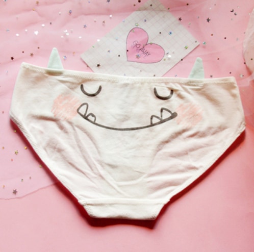 Happy Puppy Panties - Monster - underwear