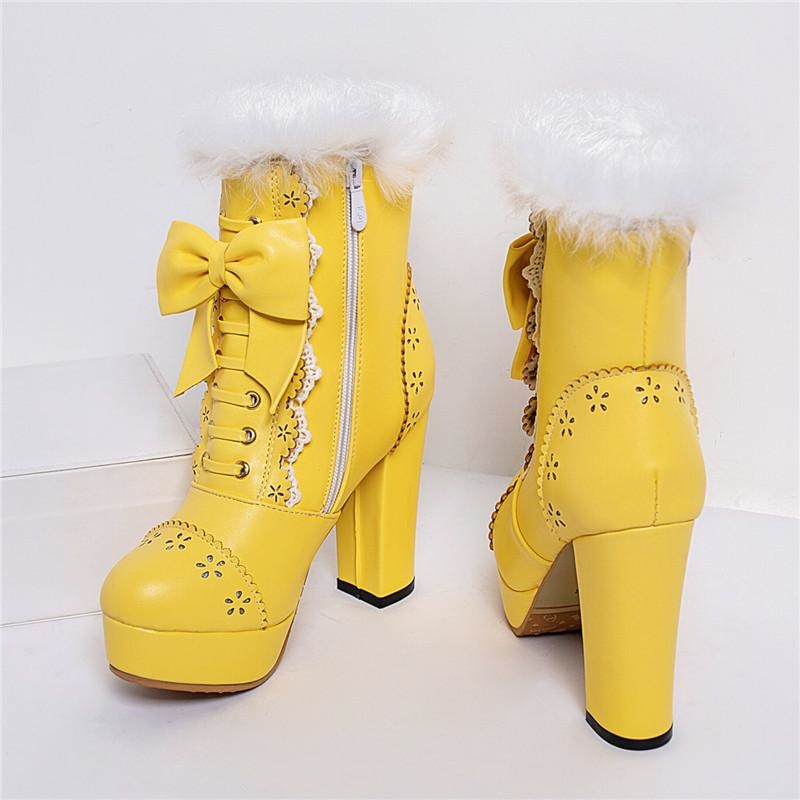 Holiday Lolita Booties - boots