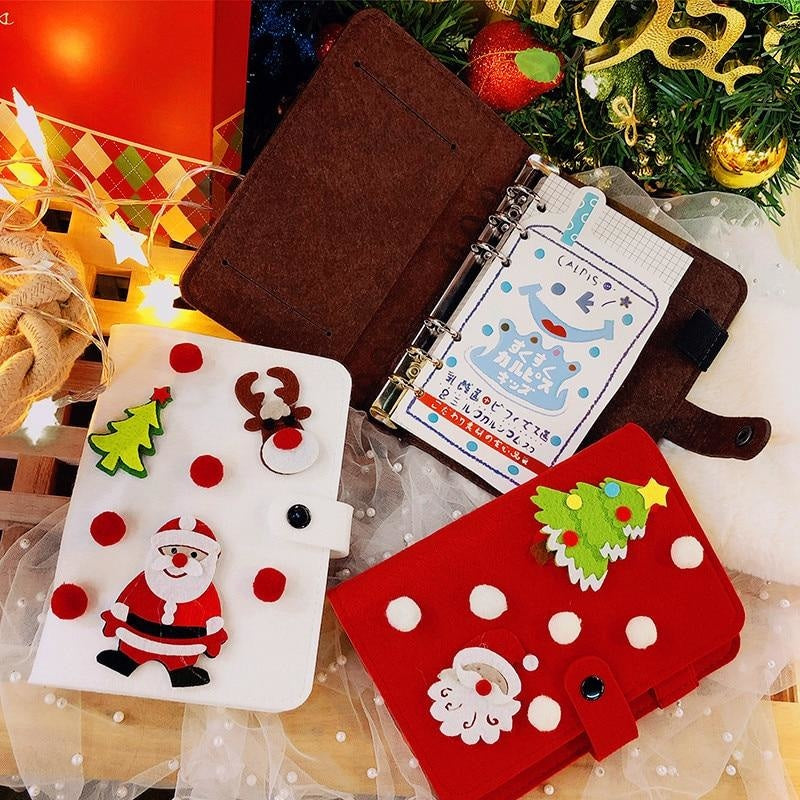 Holiday Notebooks - chrismas, christmas, christmas blouse, diary, journal