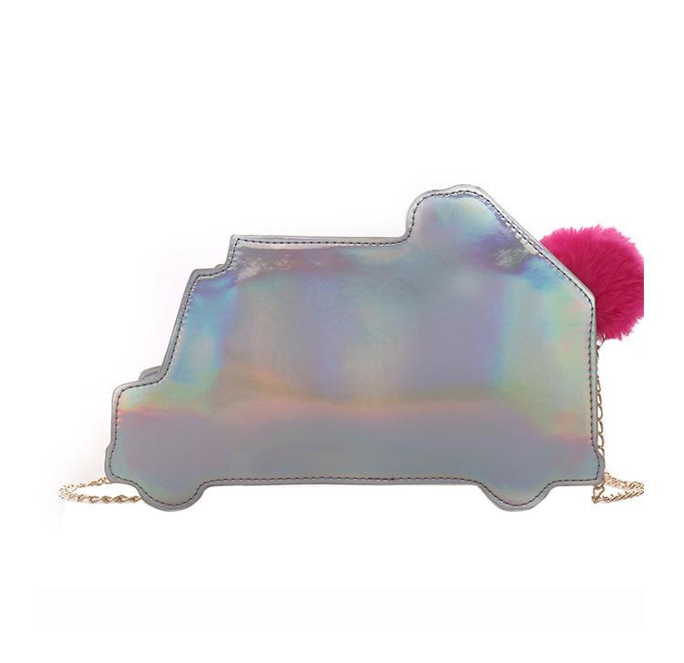Icecream Truck Handbag - bags, fairy kei, handbags, holographic, mermaid