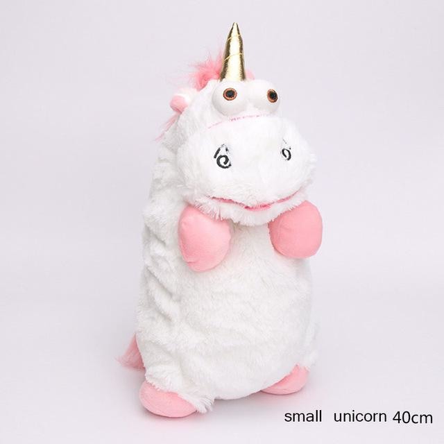 Despicable Me Plush Toys Soft Stuffed Animal Unicorn It's So FLuffy White Pink Hair Toy Stuffy ABDL Age Play by DDLG Playground