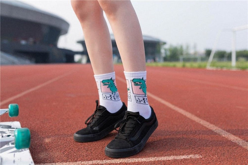 Japanese Dino Socks - socks