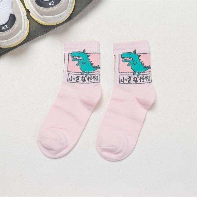 Japanese Dino Socks - socks