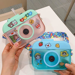 Kawaii Camera Water Bottles - bottle, bottles, camera, cameras, cups