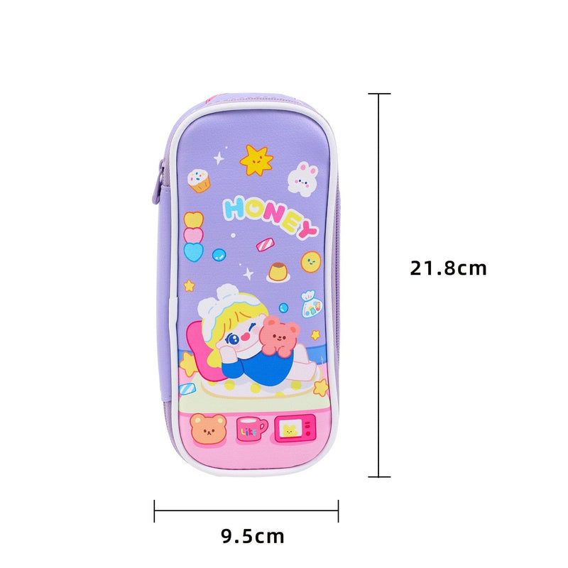 Kawaii Candy Stationary Case - bags, carrots, cases, cosmetic bag, fairy kei