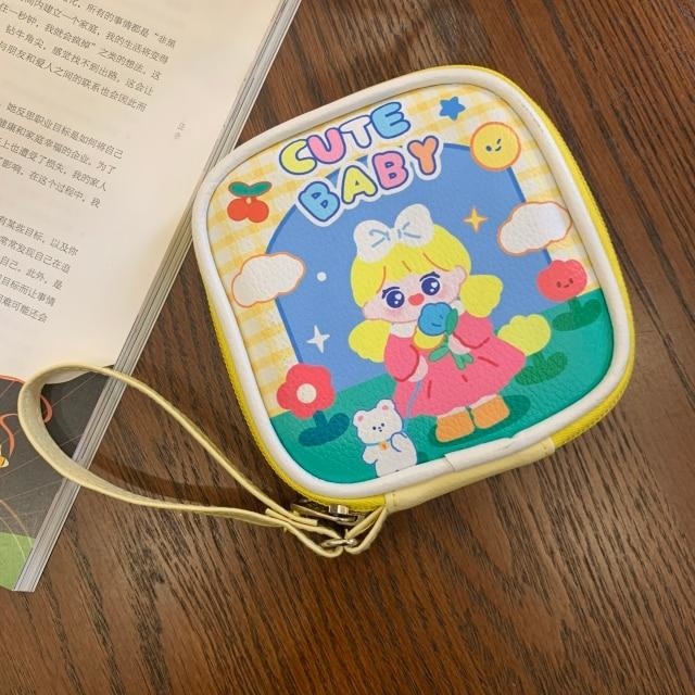 Kawaii Charger Carrying Case - Yellow Cute Baby - age regression, baby animals, bags, bear brown