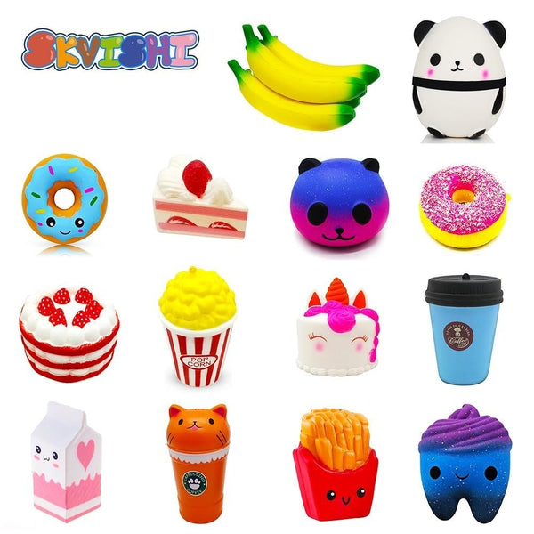 Kawaii Food Squishies Stress Relief Squeeze Toy | DDLG Playground