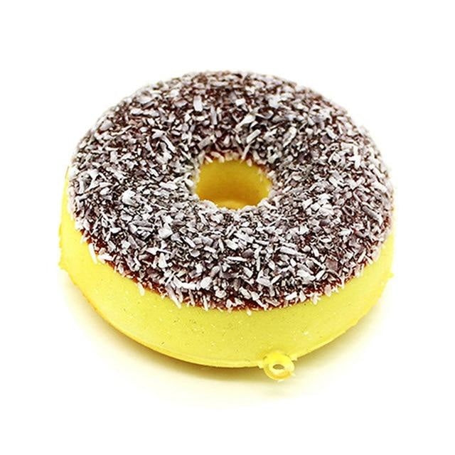 Kawaii Food Squishies - Chocolate Sprinkle Donut - squishy