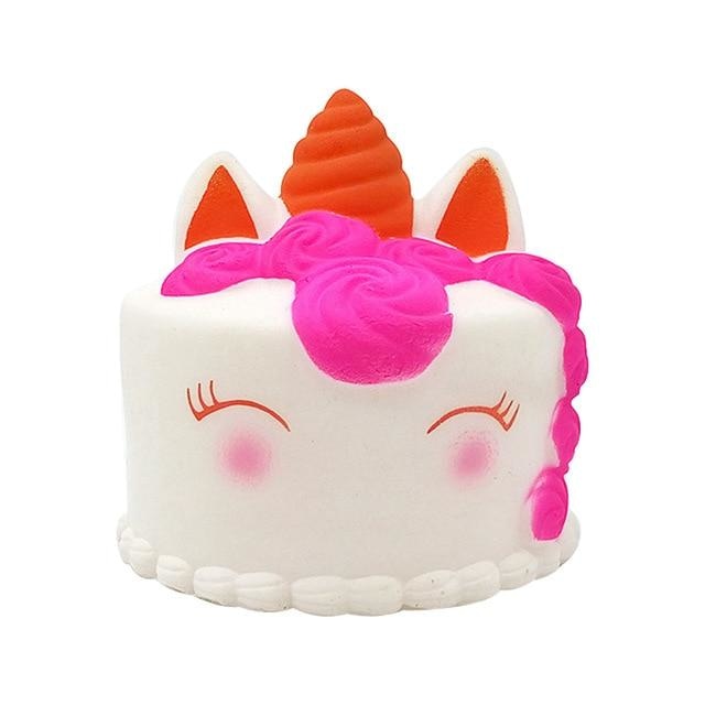 Kawaii Food Squishies - Unicorn Cake - squishy