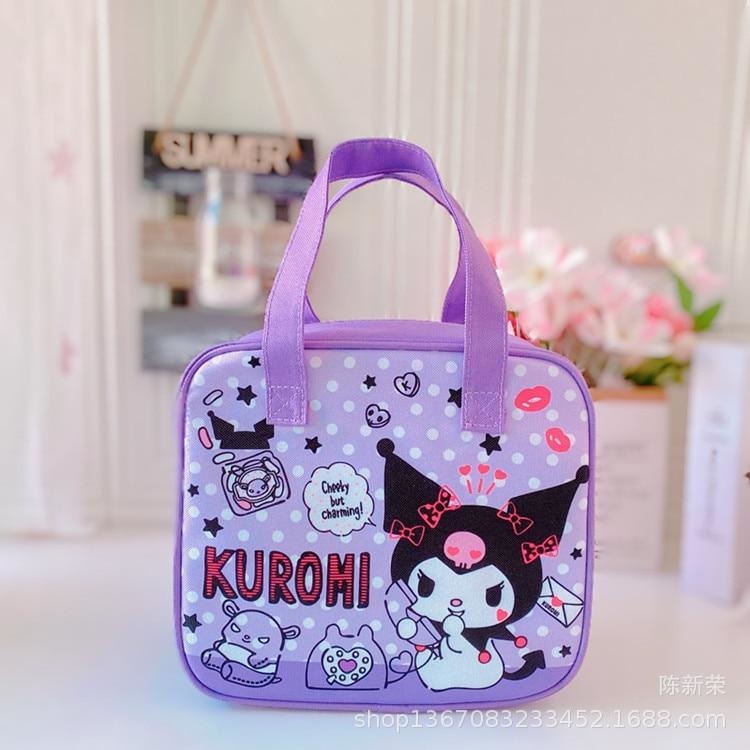 Kawaii Lunch Boxes - Kuromi - angelic pretty, bags, boxes, bright moon, classic lolita