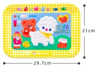 Kawaii Serving Trinket Trays - barette, barettes, barrettes, hair accessories, clip