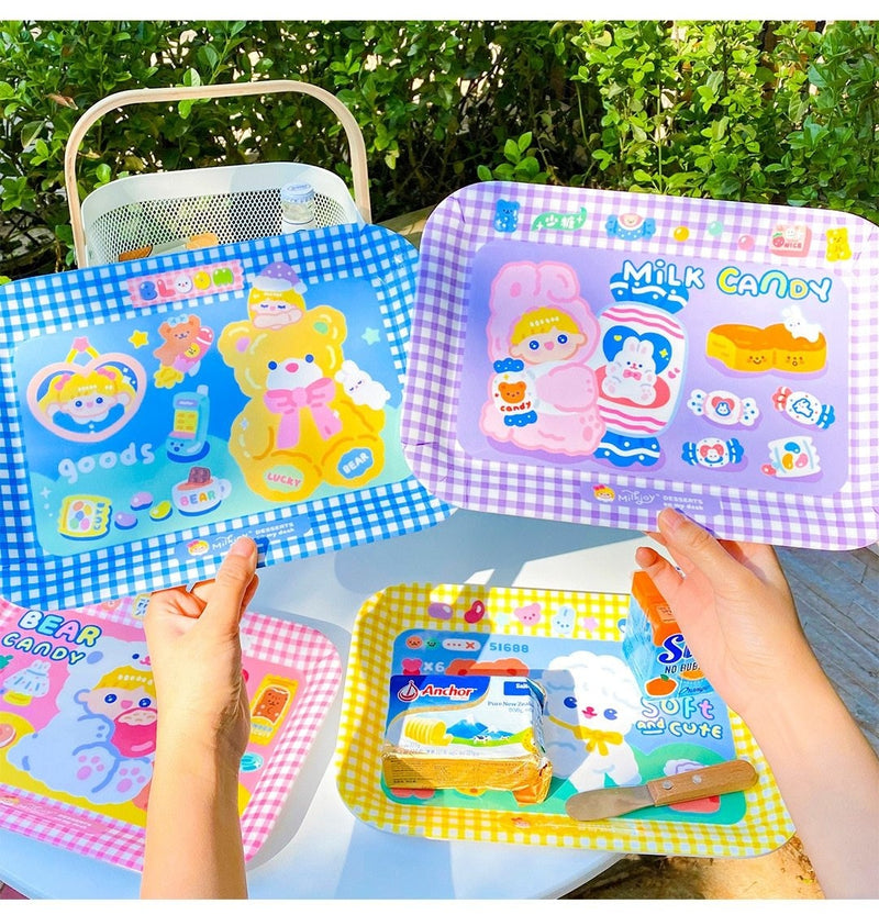 Kawaii Serving Trinket Trays - barette, barettes, barrettes, hair accessories, clip