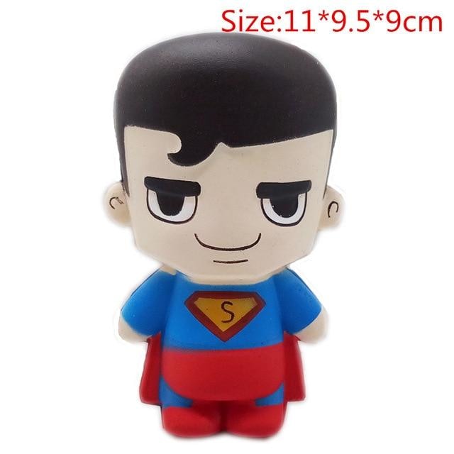 Kawaii Squishies (40+ Styles) - 11cm Superman - squishy