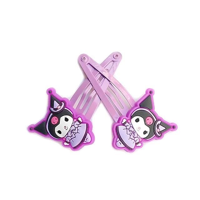 Kuromi Clippies - Kuromi Purple Clips - accessories