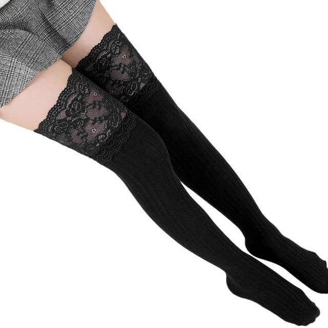 Lady Lace Stockings - socks