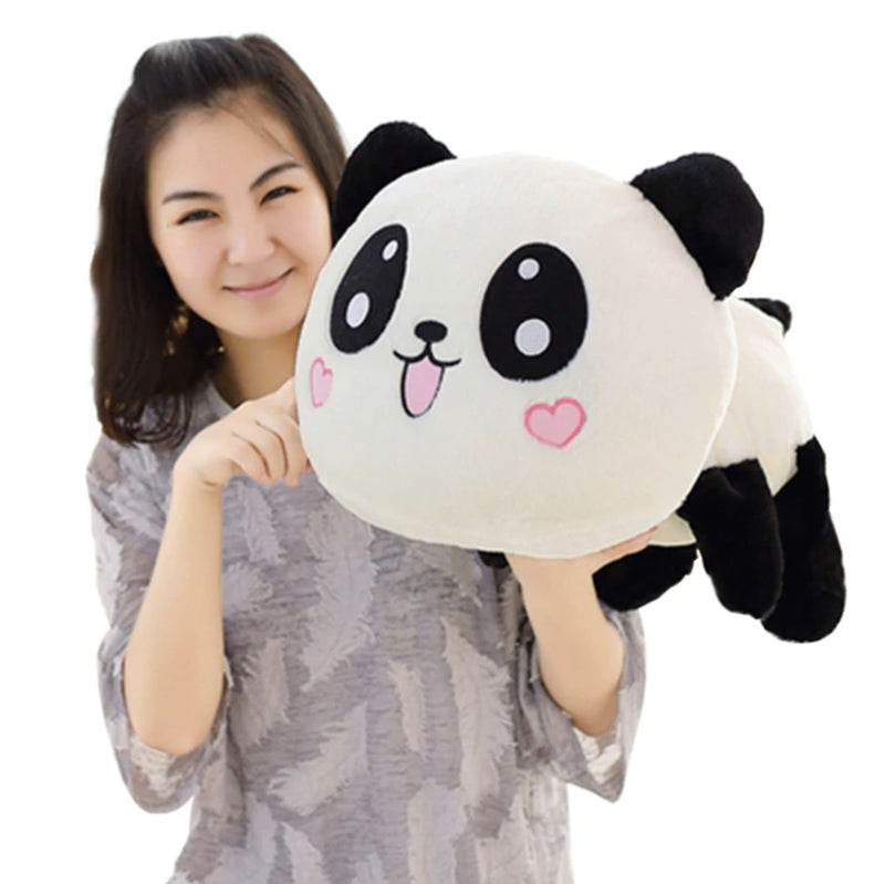 Large Panda Pillow - Plush