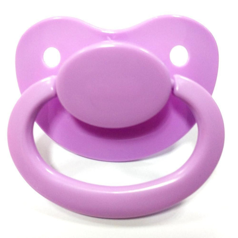 purple adult pacifier paci binkie soother mouth guard nipple autism autistic little space ddlg cgl abdl cglre age regression