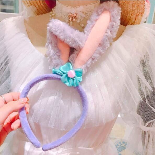 Lavender Purple Stellalou Bunny Ear Headband Rabbit Ears Accessory Headwear Cute Kawaii