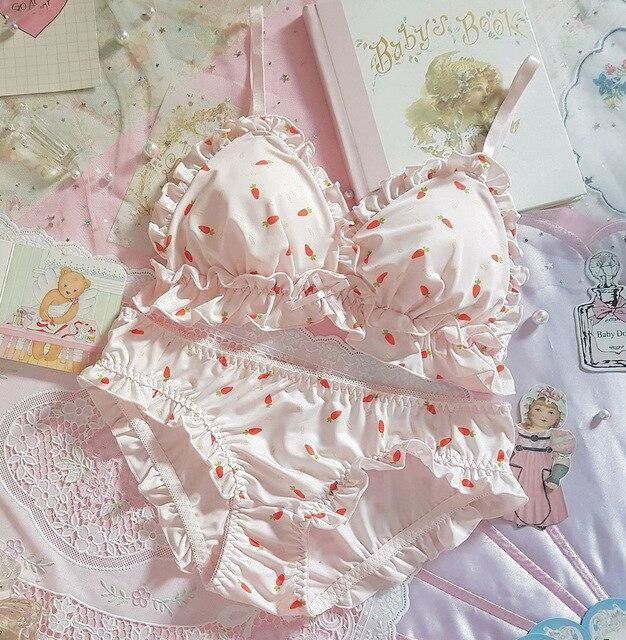 Little Paw Lingerie Set - Carrots / M - underwear