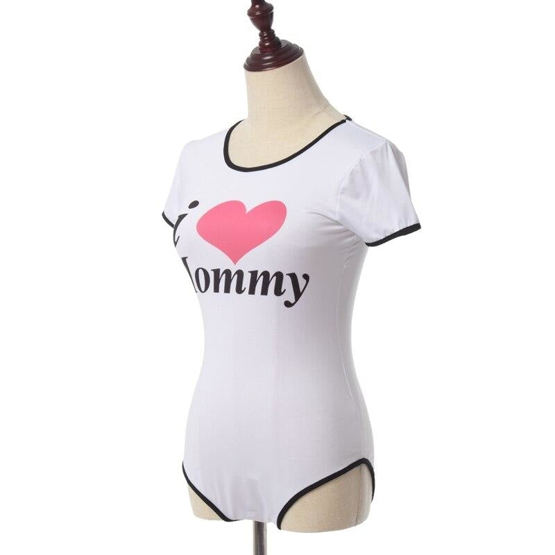 I Love Mommy Onesie - adult onesies, bodysuit, bodysuits, boy onesie, jumpsuits