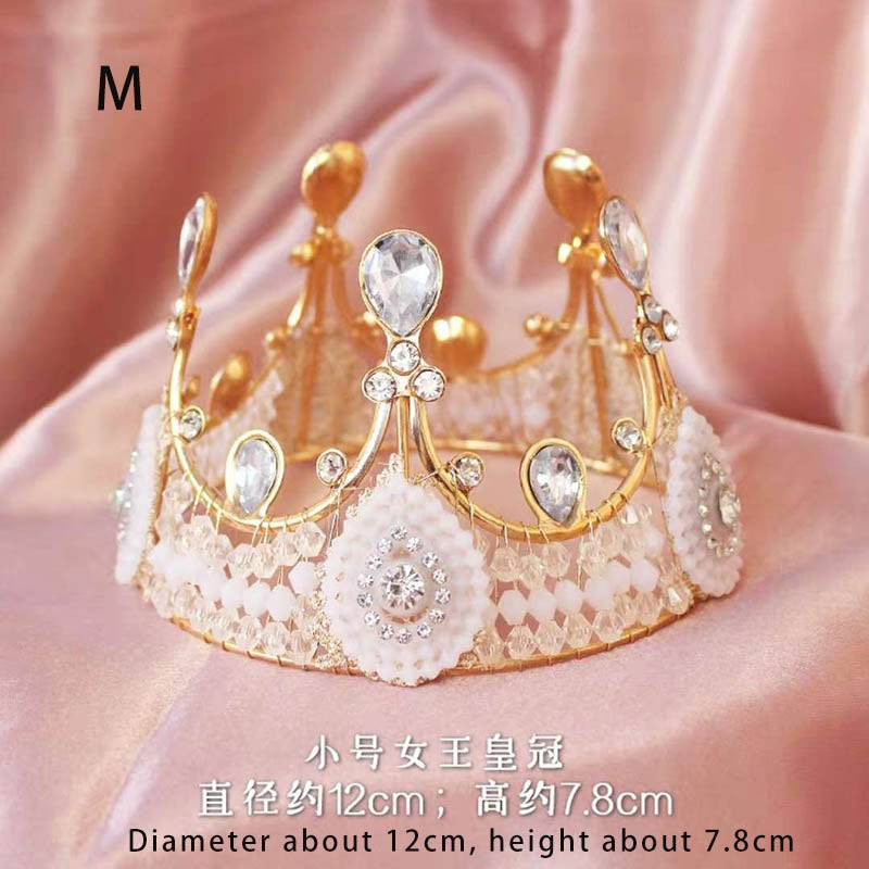 Luxury Princess Crowns - M - crown, crowns, headbands, princess tiara